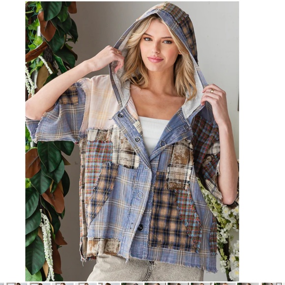 Oli & Hali Tops - #105 Oli & Hali Multicolor Plaid Button Down Shirt